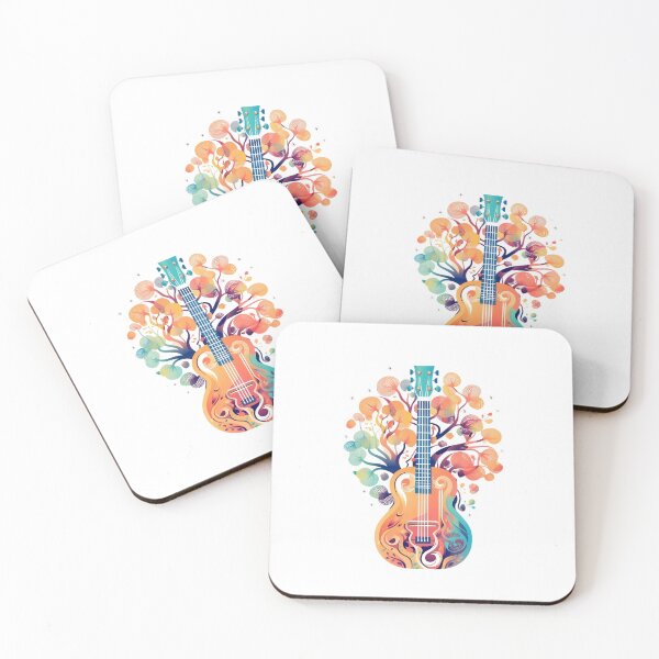 Item preview, Acoustic Guitar Tree Of Life Guitar Player Nature Guitarist designed and sold by Teescount.