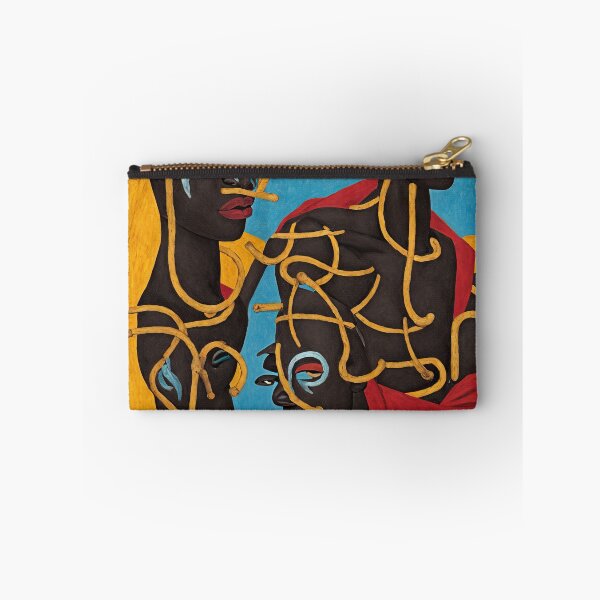 Item preview, Throw Pillow With African Ceremony Dance Design - African Style Home Decor designed and sold by Sowari-Pillows.