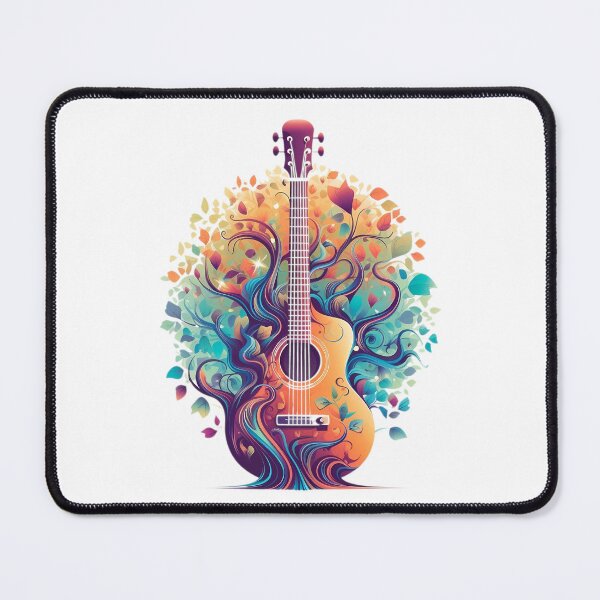 Item preview, Guitarra Acústica Árbol De La Vida Guitarrista Naturaleza Guitarrista designed and sold by Teescount.