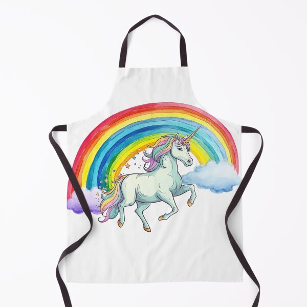 Item preview, Magical Rainbow Unicorn designed and sold by TringTringCards.