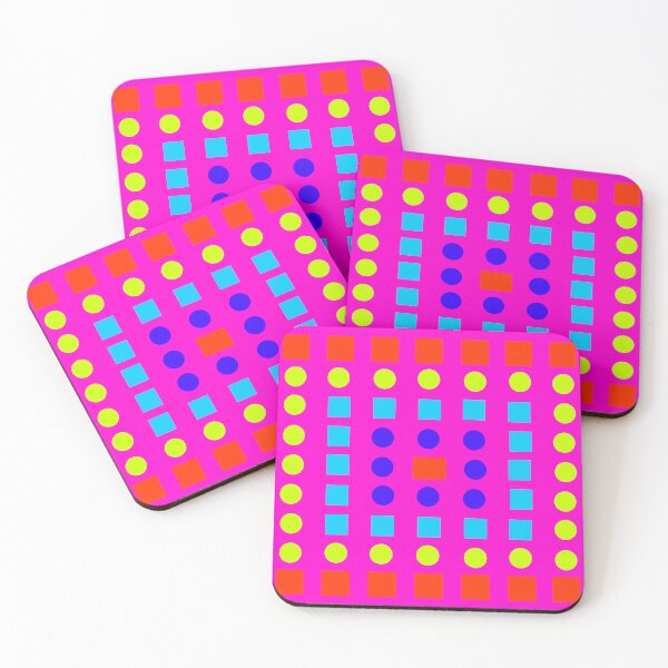 Item preview, Mix on Pink  designed and sold by GEOMETRIC ART   .