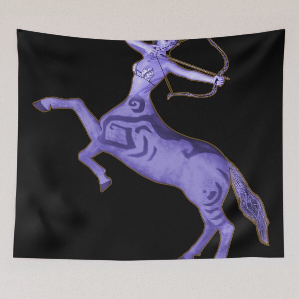 Item preview, Sagittarius woman girl centaur with bow and arrow designed and sold by Fantasyart123.