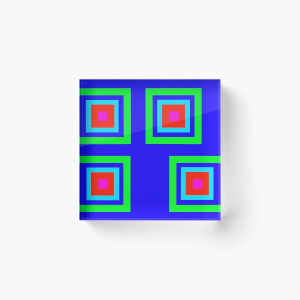 Artikelvorschau, Multi-Colored Squares entworfen und verkauft von GEOMETRIC ART .