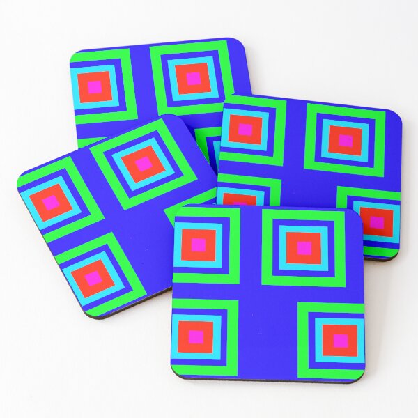 Item preview, Multi-Colored Squares  designed and sold by GEOMETRIC ART   .