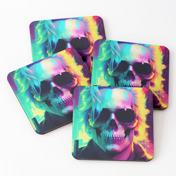 Item preview, Abstract Cyberpunk Skull designed and sold by jpvoodoo.