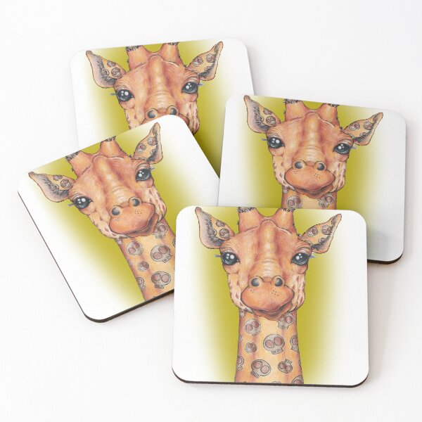 Item preview,  giraffe skulls designed and sold by Gryffin Graphix.