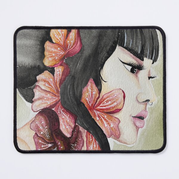Item preview, Sakura woman flowers designed and sold by theMayaconcept.