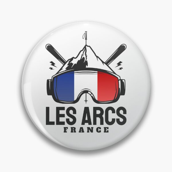 Item preview, Les Arcs France Ski Resort Skiing Souvenir designed and sold by JackCurtis1991.