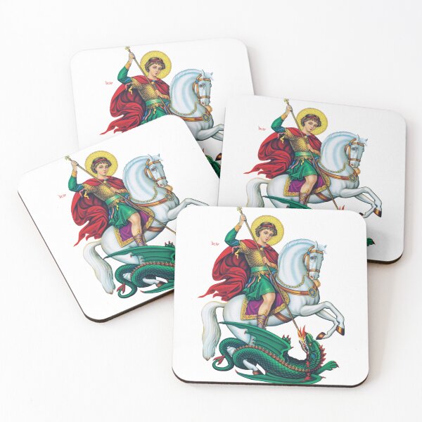 Item preview, San Jorge, icono ortodoxo designed and sold by SLAVIC WORLD.