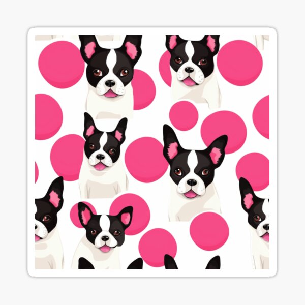 Polkadot Boston Tile Sticker