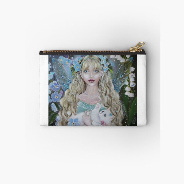 Item preview, Lily of the valley forget me not fairy designed and sold by Gabriella  Szabo.