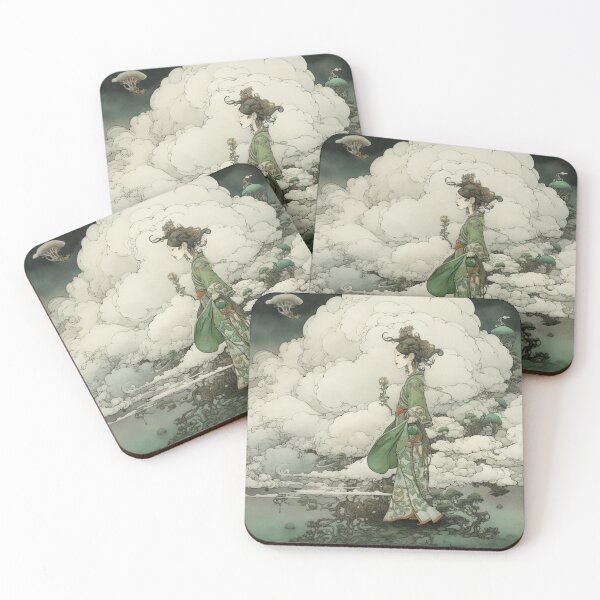 Item preview, Enchanted Elegance: A Whimsical Cloudscape designed and sold by MyEliteThreads.