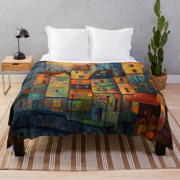 Item preview, City on the river designed and sold by Red Witch Art.