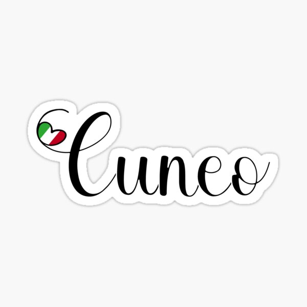 Item preview, Cuneo With Italian Heart - I Love Cuneo Italy designed and sold by molamode.