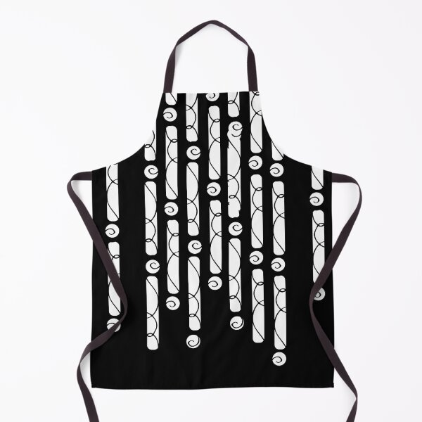 Item preview, Black and white swirly shapes designed and sold by ColorsCocktails.