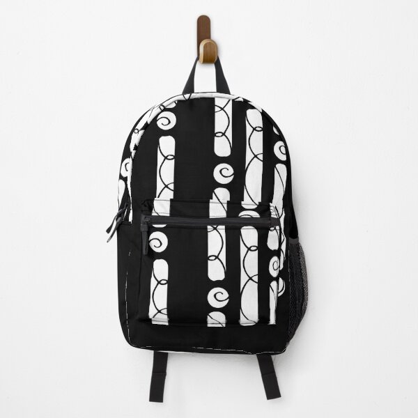 Item preview, Black and white swirly shapes designed and sold by ColorsCocktails.