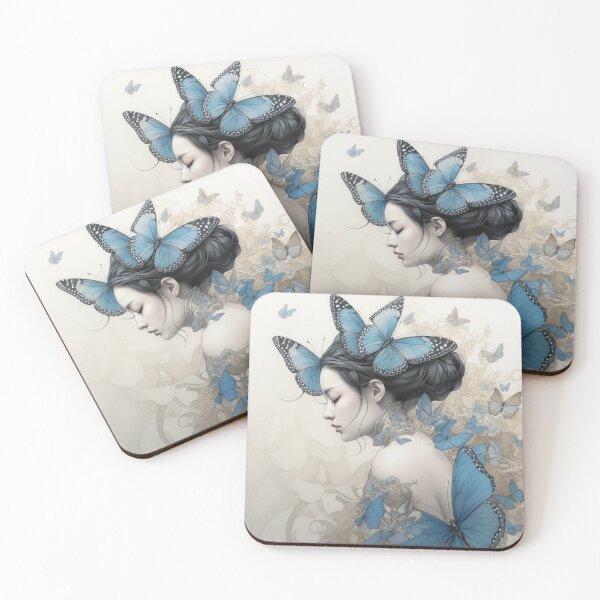 Item preview, Whispering Wings: A Celestial Dance of Butterflies designed and sold by MyEliteThreads.