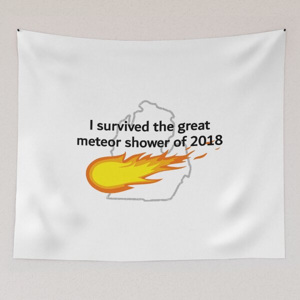 Item preview, Michigan Meteor Shower designed and sold by ohwhaleeatcake.