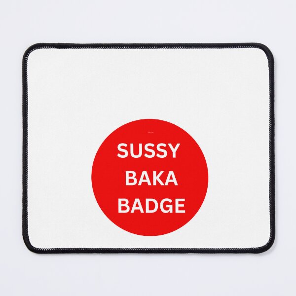 Item preview, Sussy Baka Anime Badge designed and sold by jungkook970901.