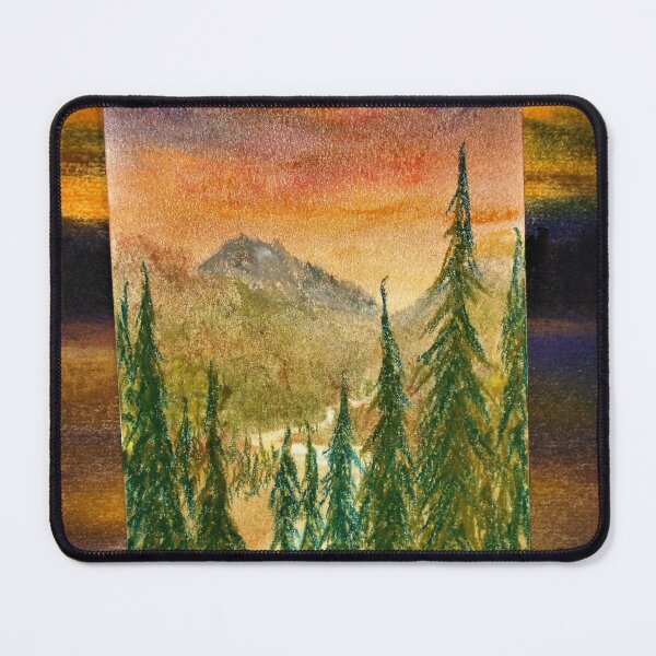 Item preview, Forest, Mountains, Water Sunset Mashup designed and sold by Scott and Mary Schneider art_photography.