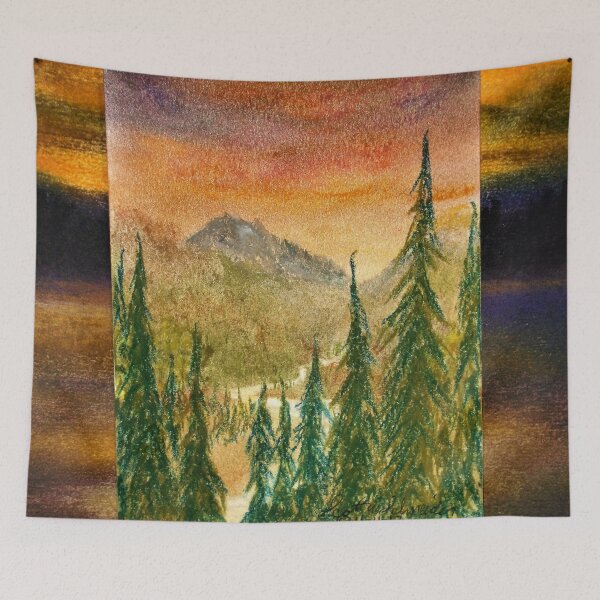 Item preview, Forest, Mountains, Water Sunset Mashup designed and sold by Scott and Mary Schneider art_photography.