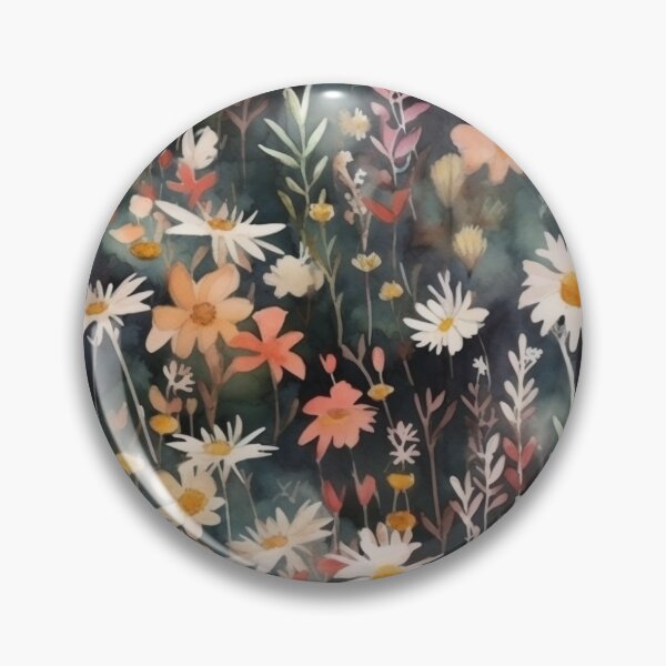 Item preview, Watercolor Wildflowers Pattern designed and sold by CBFTW.