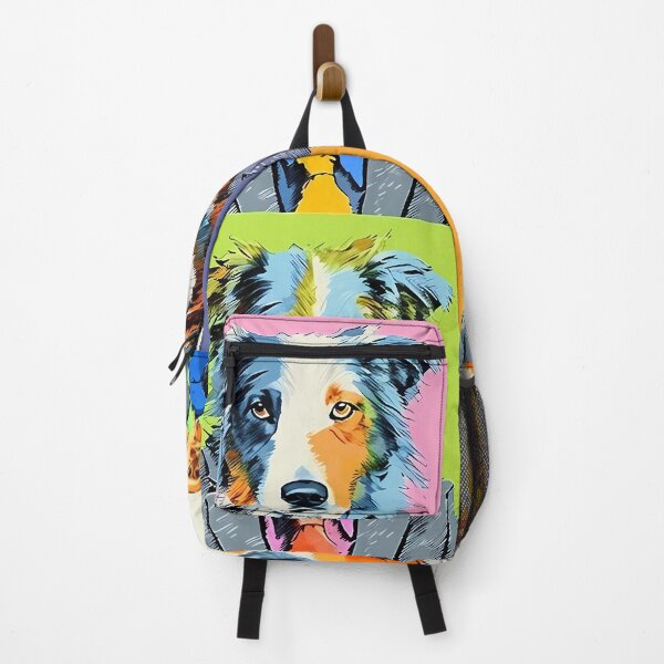 Item preview, Australian shepherd dogs in costume pop art designed and sold by MDCGraphics.