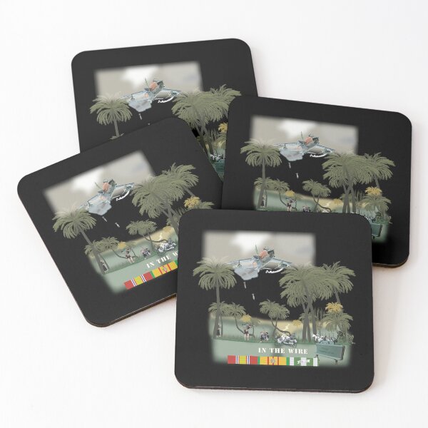 Item preview, Army - In the Wire - Vietnam w Close Air Strike designed and sold by Military Insignia Products.