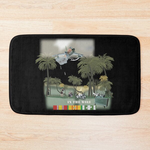 Item preview, Army - In the Wire - Vietnam w Close Air Strike designed and sold by Military Insignia Products.