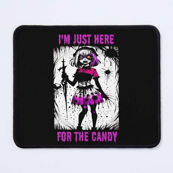 Item preview, Halloween I'm just here for the candy designed and sold by Tw1nsAIArt.