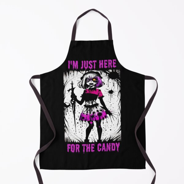 Item preview, Halloween I'm just here for the candy designed and sold by Tw1nsAIArt.