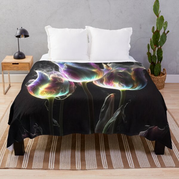 Item preview, Glowing and smoking Tulips designed and sold by Red Witch Art.