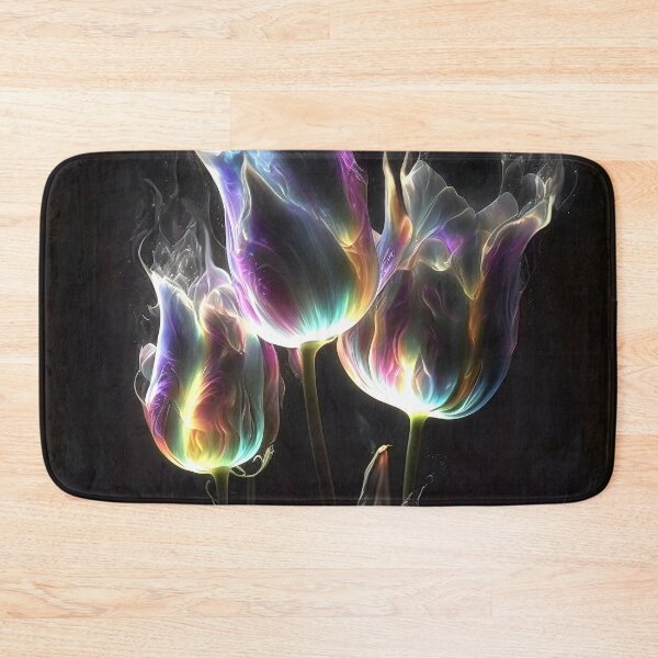 Item preview, Glowing and smoking Tulips designed and sold by Red Witch Art.