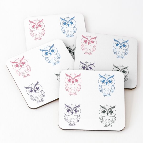Item preview, Multicolor Owl  designed and sold by OtterComforts.
