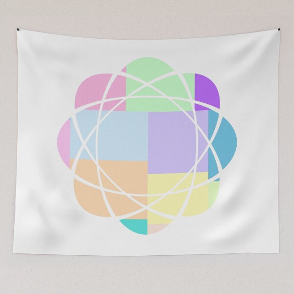 Item preview, Colorful atomic graphic. designed and sold by adlkh.