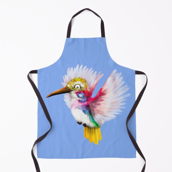 Item preview, Humming away! - Yellow | Cartoon Hummingbird  designed and sold by Snootrac.