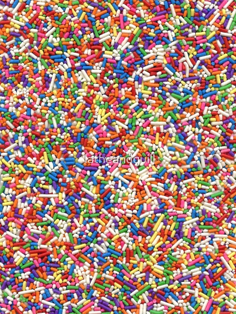 Rainbow Sprinkles by latheandquill