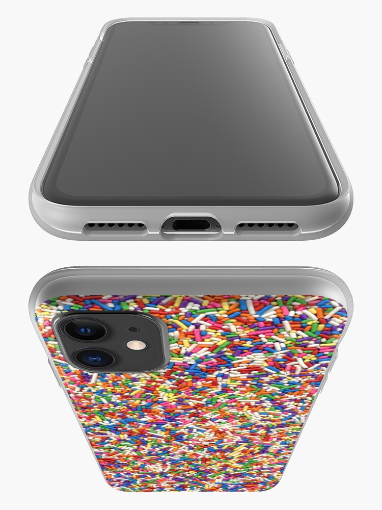 Alternate view of Rainbow Sprinkles iPhone Case & Cover