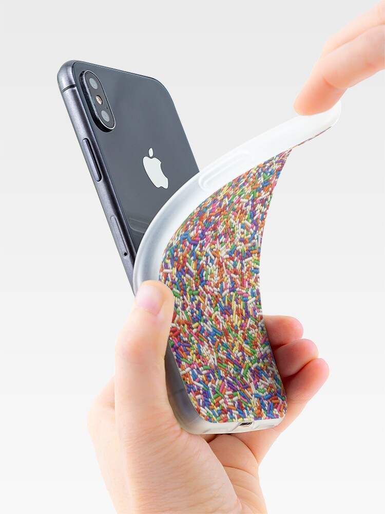 Alternate view of Rainbow Sprinkles iPhone Case & Cover