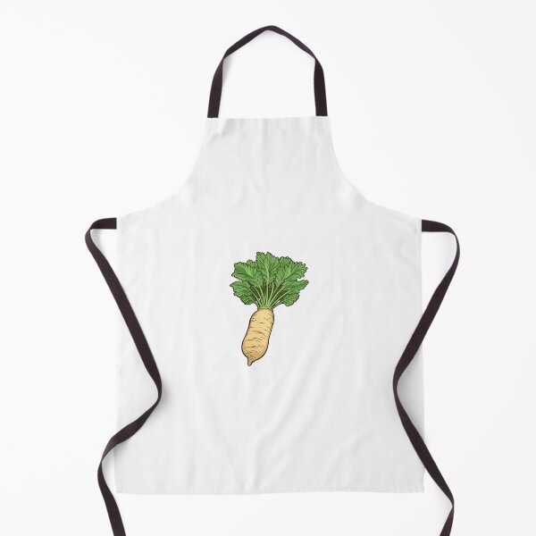 Artikelvorschau, Vibrant White Radish illustration for Gardening Enthusiasts entworfen und verkauft von Stickerharvest.