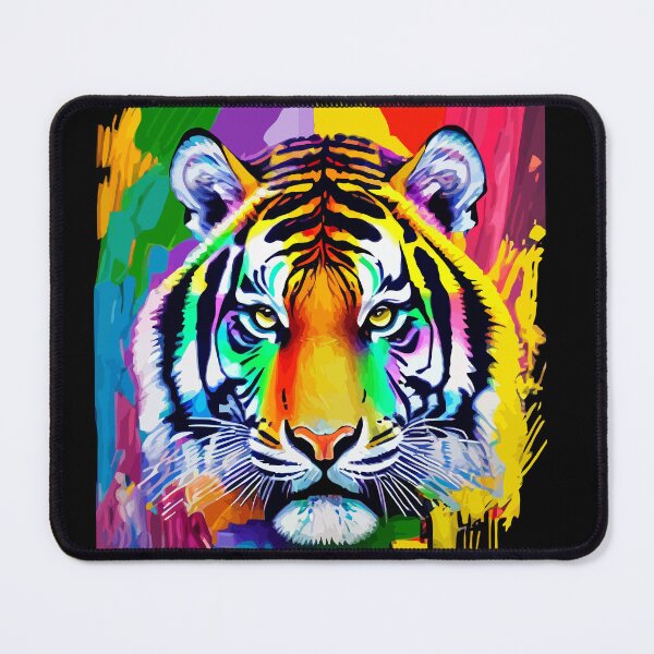 Item preview, Tiger LGBT Pride Tiger Rainbow Tiger designed and sold by OgaJames.