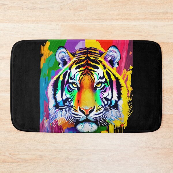 Item preview, Tiger LGBT Pride Tiger Rainbow Tiger designed and sold by OgaJames.