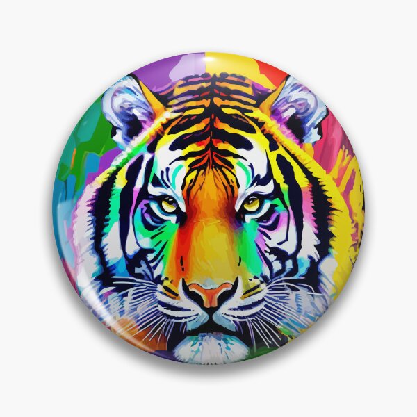 Item preview, Tiger LGBT Pride Tiger Rainbow Tiger designed and sold by OgaJames.