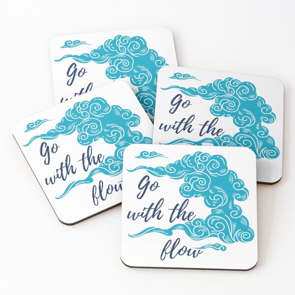 Item preview, Go With The Flow Japanese Clouds designed and sold by Vee2TheTee.