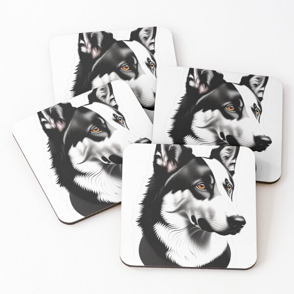 Item preview, white&Black Dog designed and sold by Y0Y0-22.