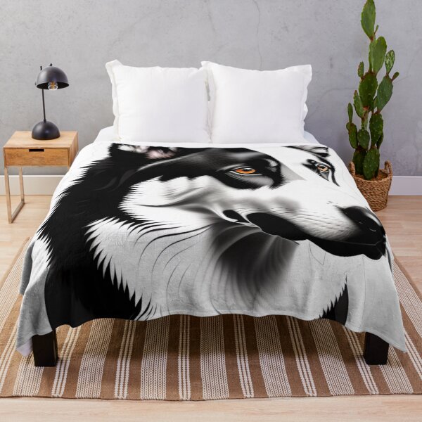 Item preview, white&Black Dog designed and sold by Y0Y0-22.