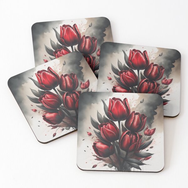 Item preview, Watercolour tulips  designed and sold by Teafortwot42.