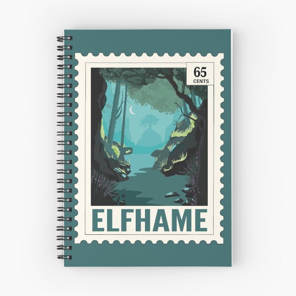 Item preview, Elfhame Postage Stamp designed and sold by KRSDrawing.