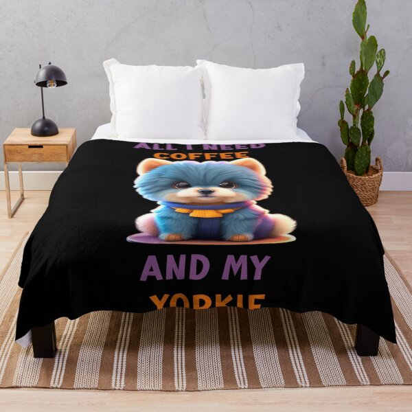Item preview, all i need is coffee and my yorkie designed and sold by PRINYOS.