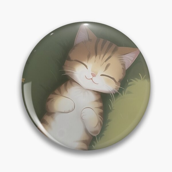 Item preview, Cute kitty in a field designed and sold by MArtsanddesings.